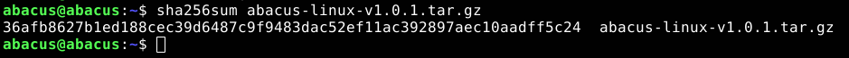 De hashcode in Linux